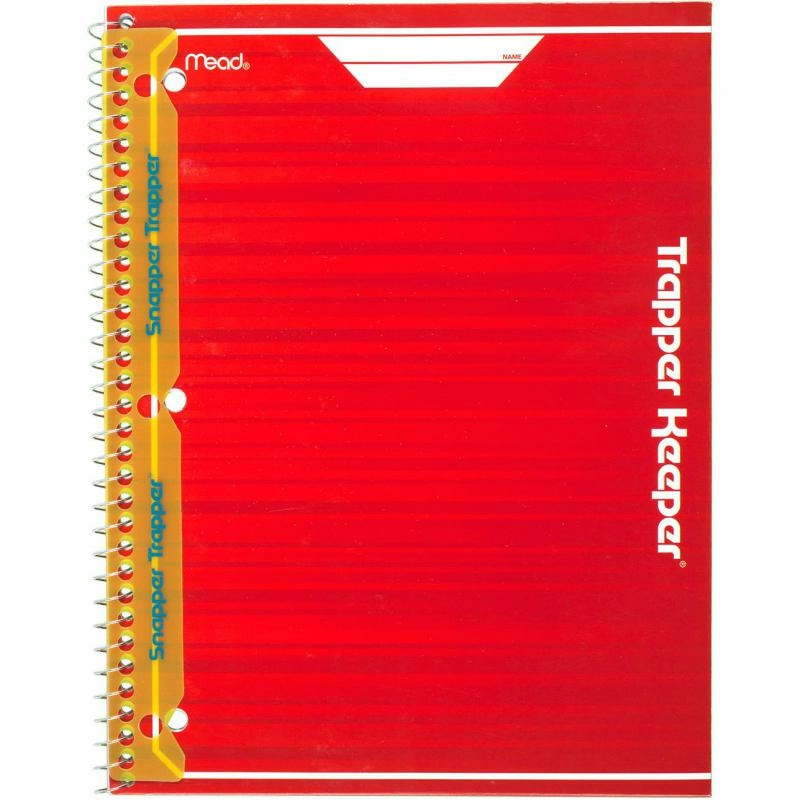 Notebook Letter Spiral - Lined 80 Sheets