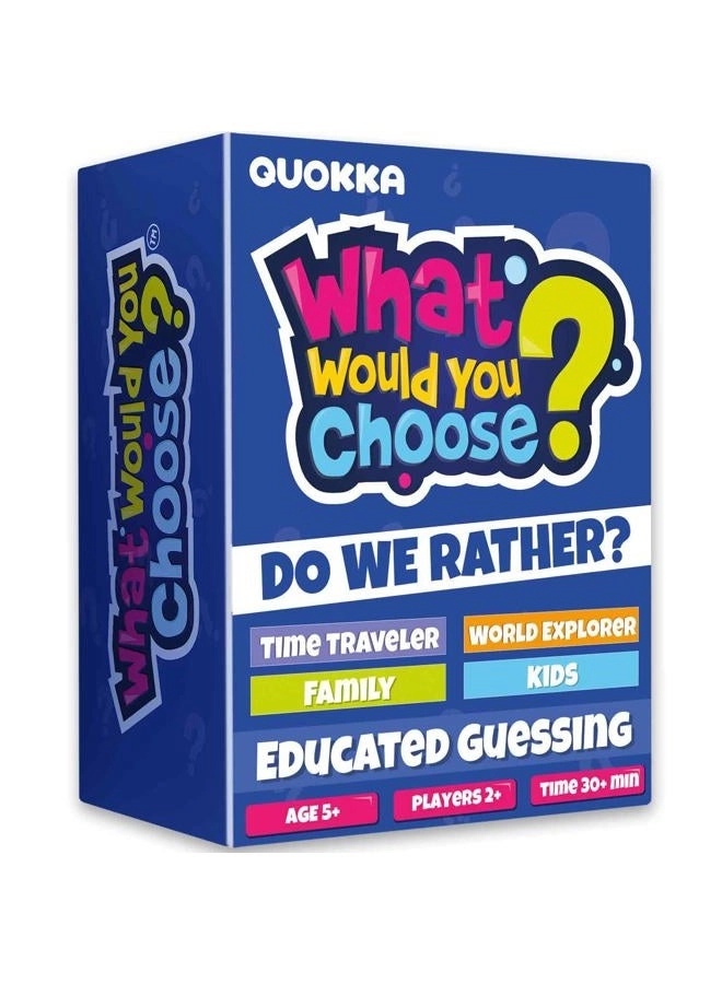 quokka What Would You Choose - 4 Set Card Game