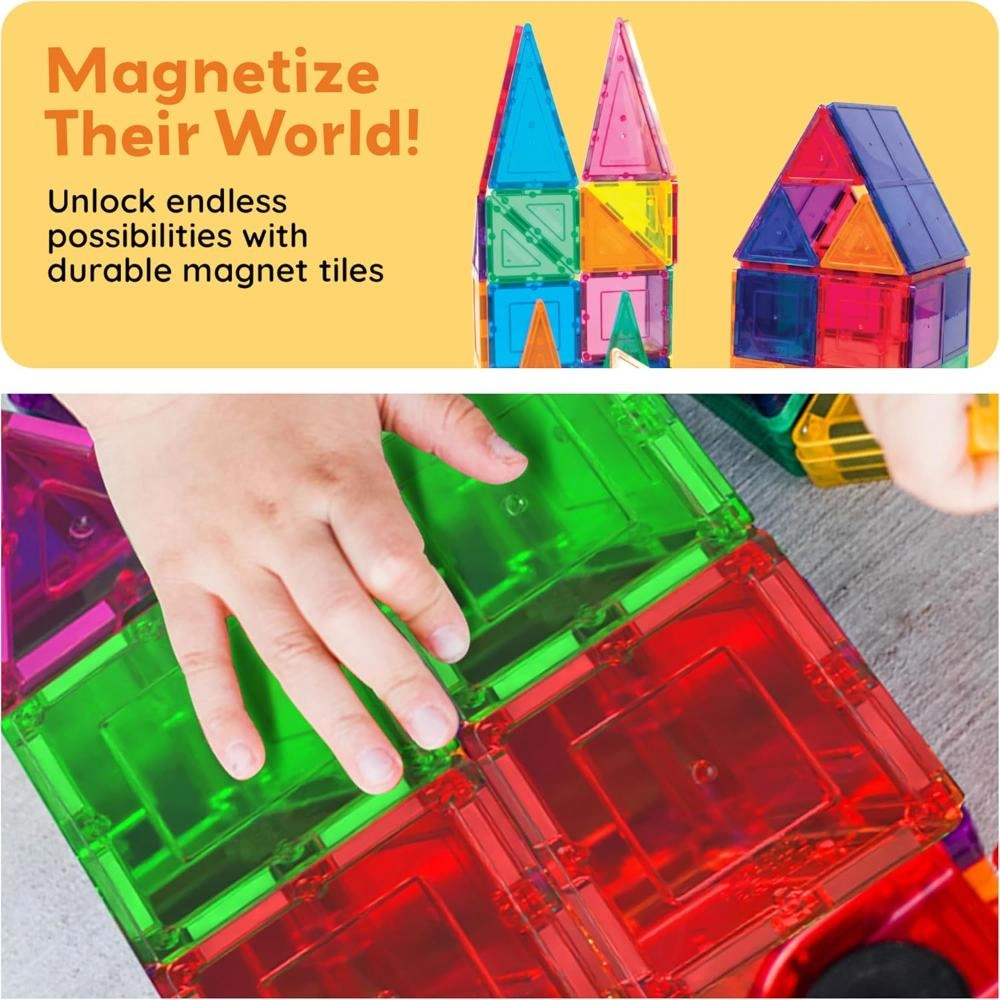 Magnetic Building Blocks - 100pcs