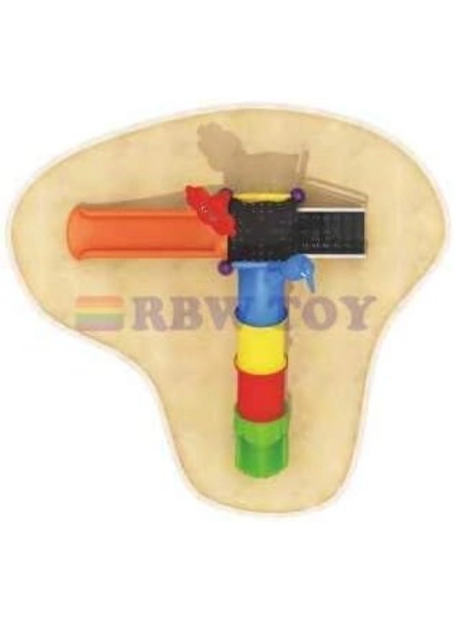 Multi Purpose Kids Outdoor Playing Equipments - 770x320x280cm 2+ Years