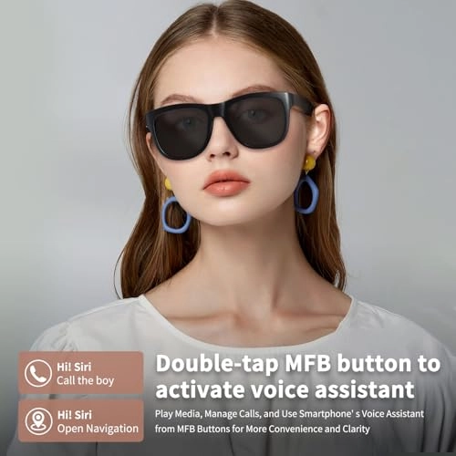 Smart Sunglasses - Bluetooth UV400 Polarized