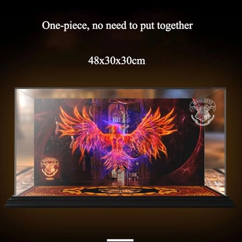 Figures Display Box for LEGO Dumblledores Phhoenix 76394 - acrylic