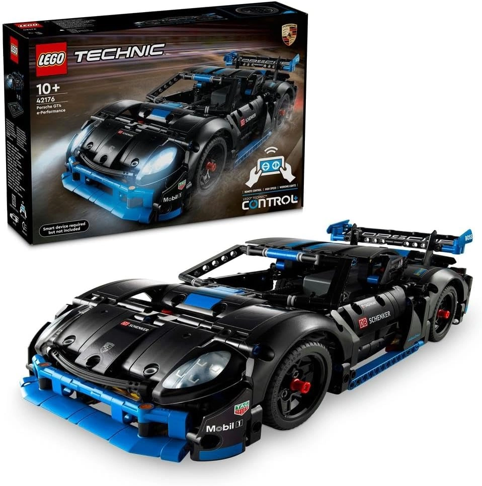 LEGO Technic Porsche GT4 e-Performance Race Car (42176) - Remote control CONTROL+