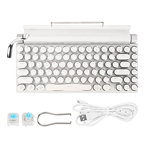 Retro Typewriter Keyboard - Wired