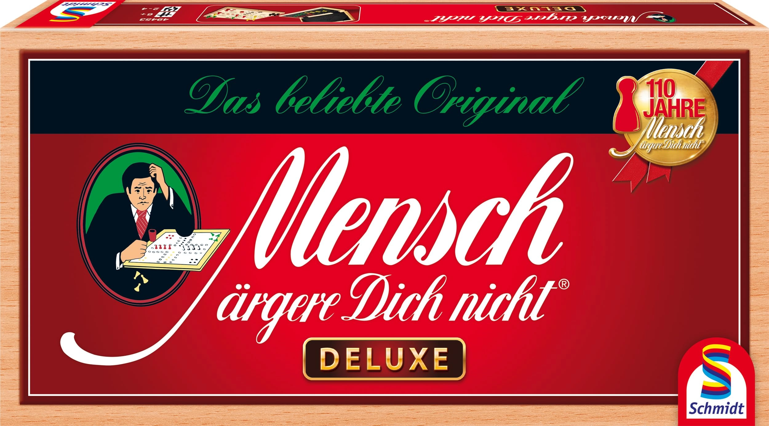 Schmidt Spiele Mensch ärgere Dich nicht: Deluxe Version (German)