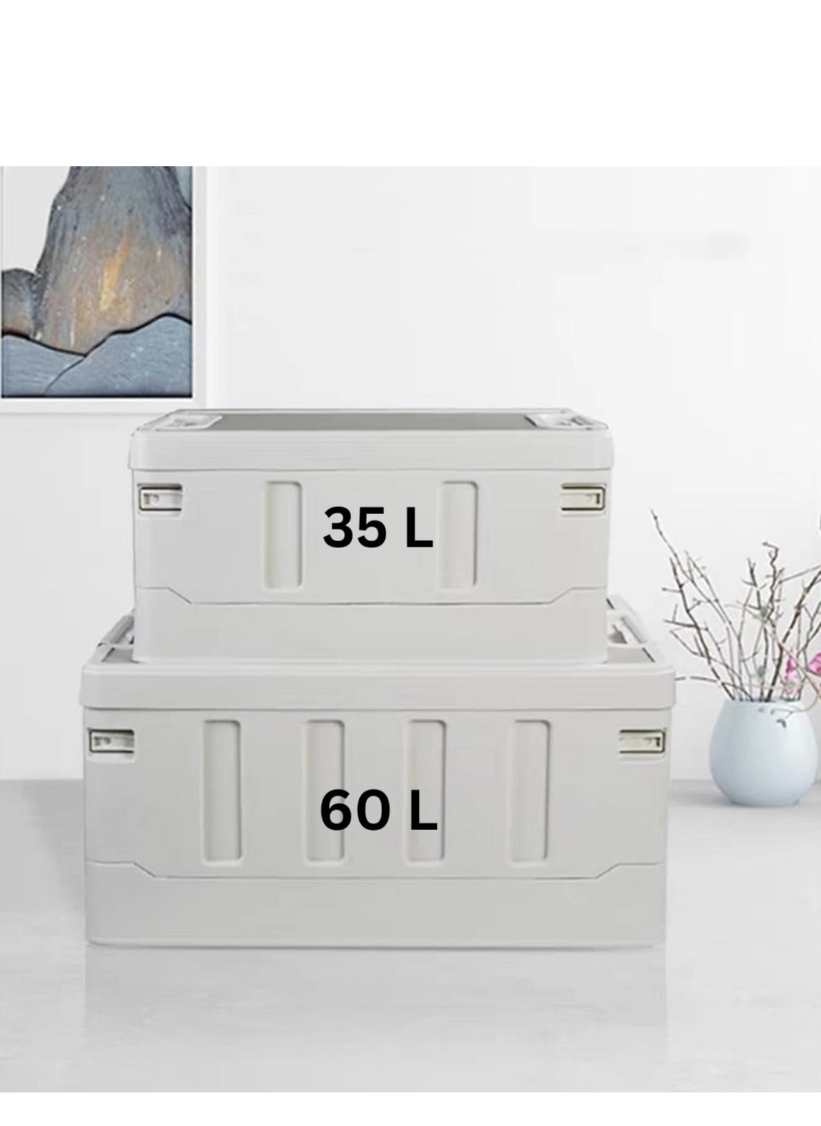 Camping Folding Storage Box - 35L