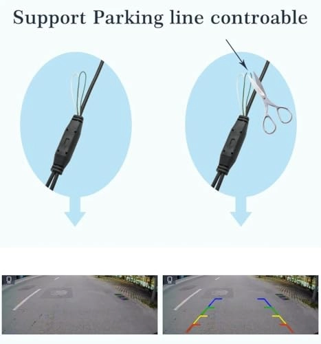 Reverse Backup Rear View Camera - Starlight Night Vision AHD/CVBS 1920x1080P