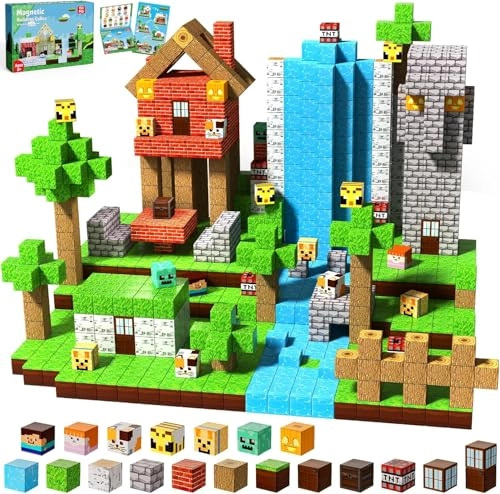 Magnetic Building Blocks - 150 pcs