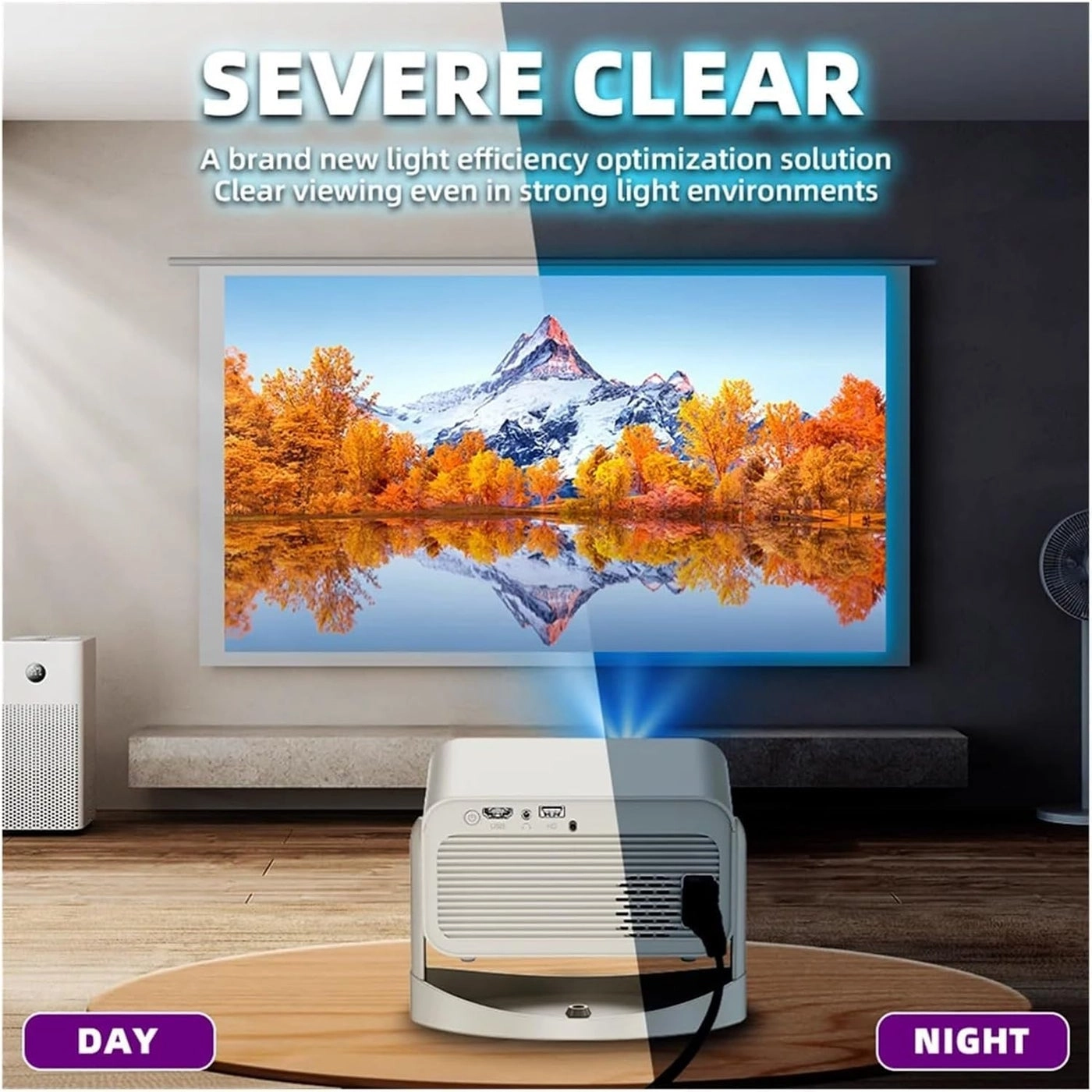 Portable Smart Projector - 1280×720