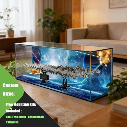 10221 Interstellar Destroyer - 130 x 42 x 31 cm 3 mm Acrylic