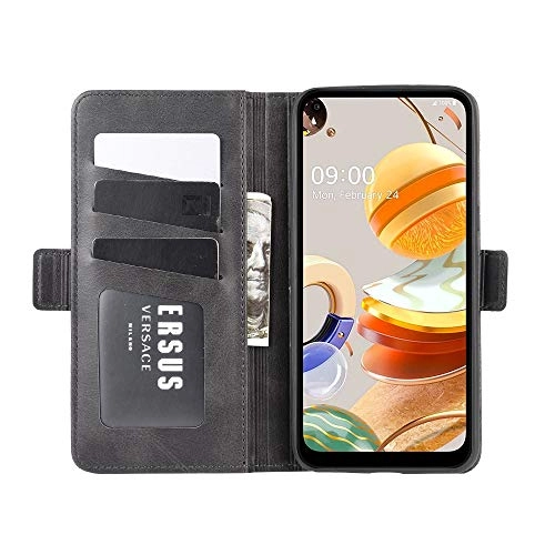 K61 Leather Case - Leather Horizontal Flip for LG K61