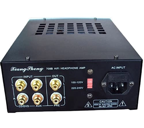 JDIUQOP 708B - Tube HiFi Headphone Amplifier