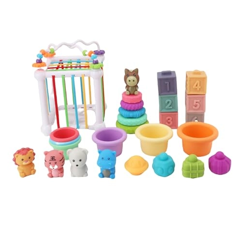 Soft Stacking Building Blocks - Water Play 6 Colors