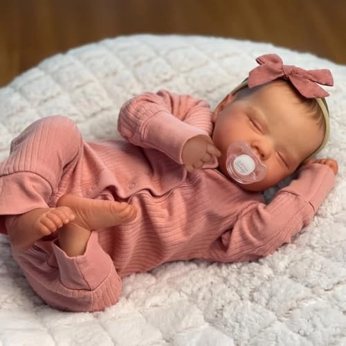 Reborn Baby Doll - 20 Inch Vinyl Weighted Cloth Body Ages 3+