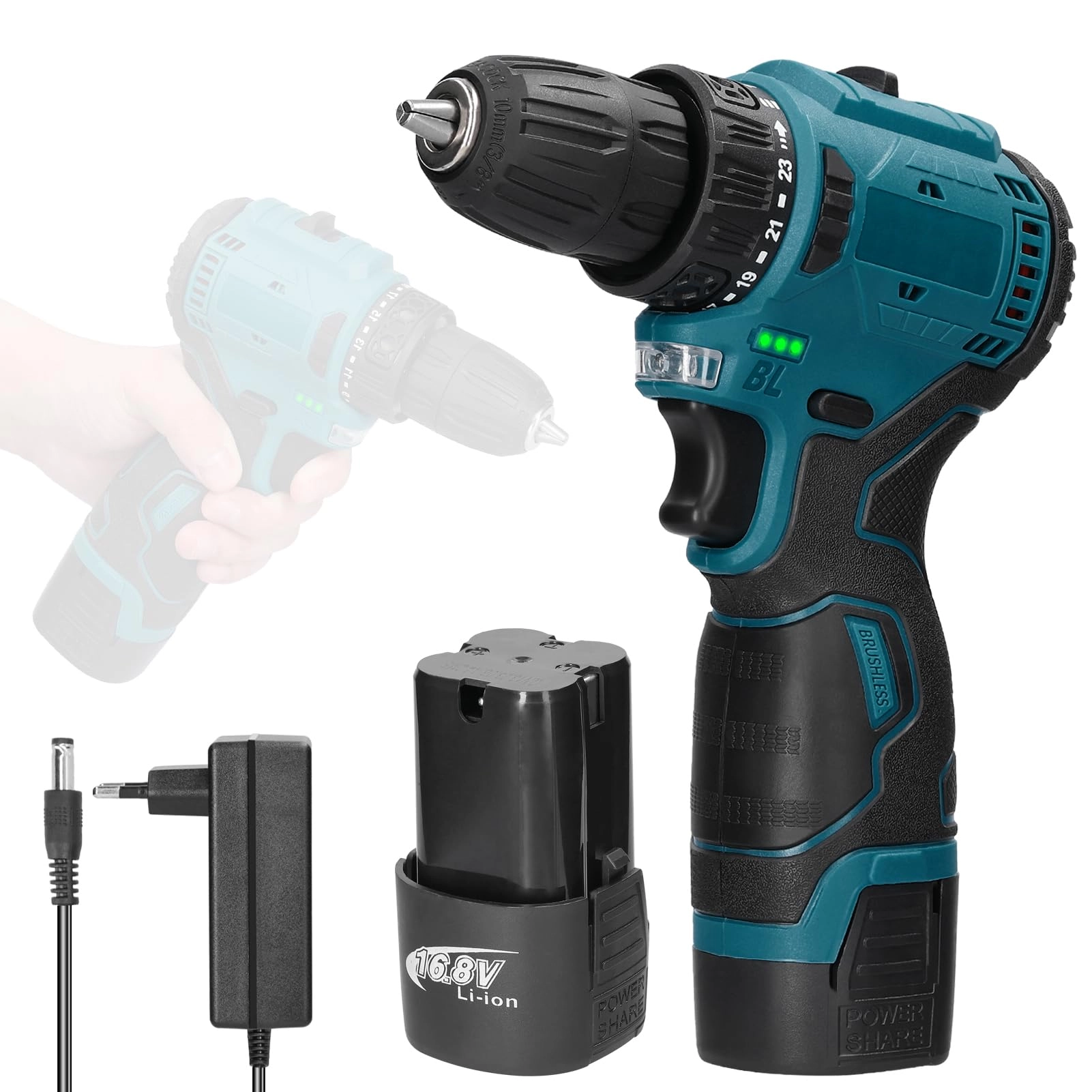 sweetty Cordless Driver Drill - 1300mAh