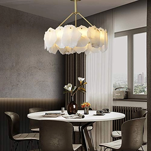 LED Full Copper Marble Chandelier