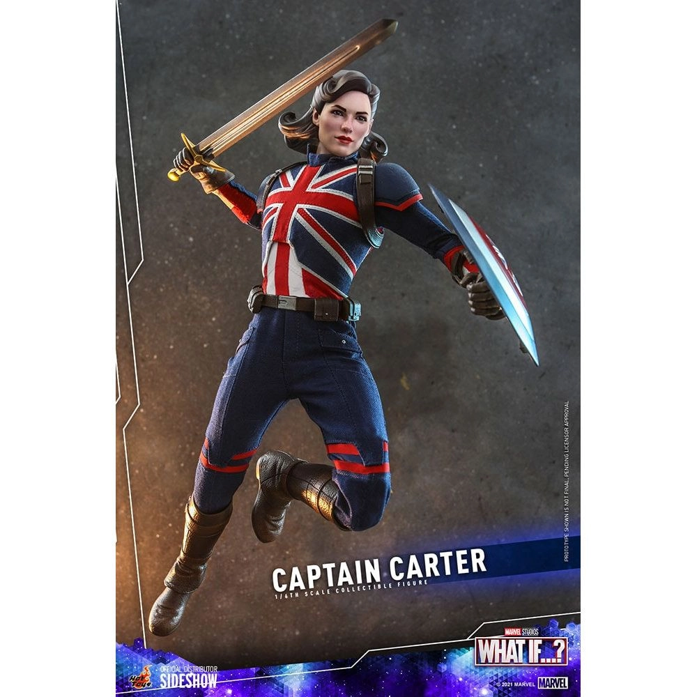 Hot Toys Captain Carter - What If? - Marvel Series Sixth Scale (29 cm) (3000027670)