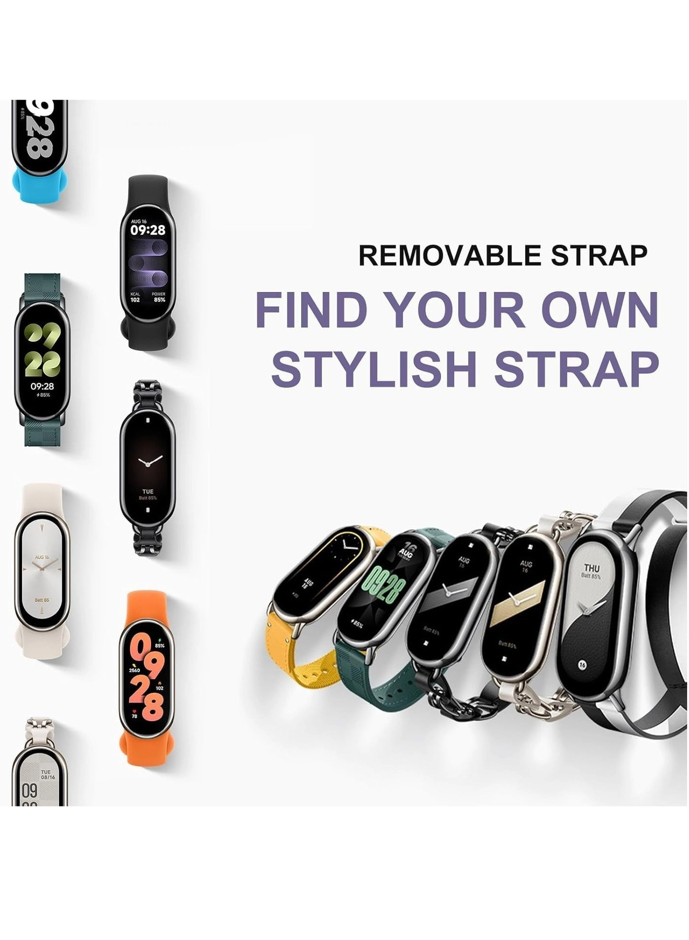 Band 8 - 1.62 Inch AMOLED Heart Rate