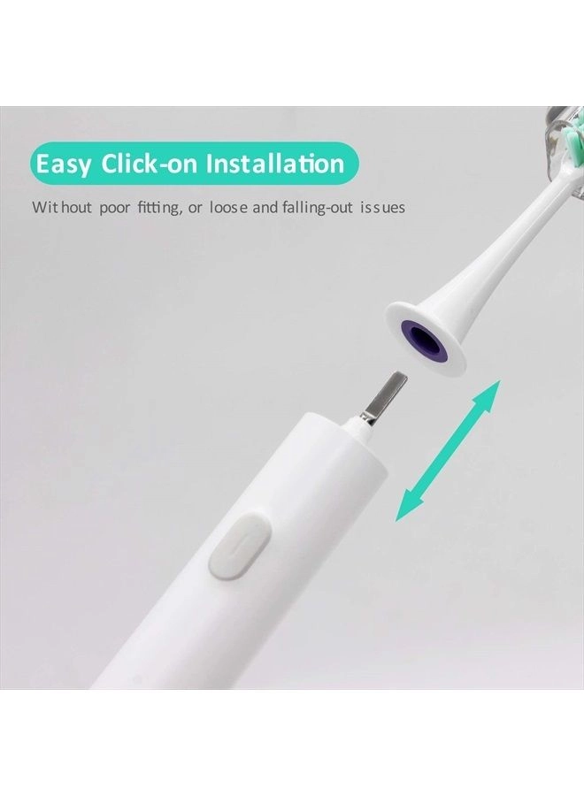 Replacement Toothbrush Heads - 6-Pack Hygienic Caps