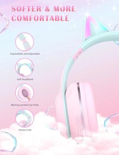 Cat Ear Headphones Wireless Headphone