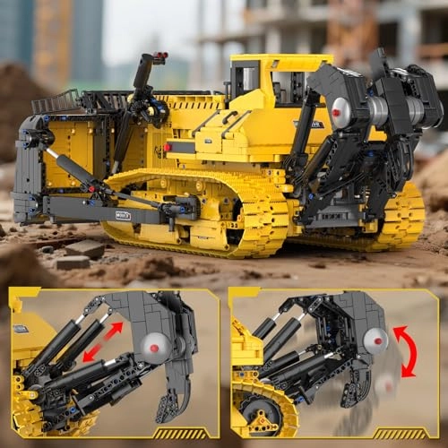 Bulldozer (17049) - Yellow