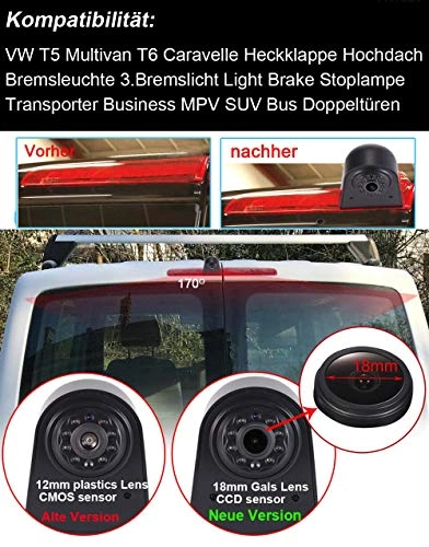 Brake Light Camera - Night Vision 628 x 586 px