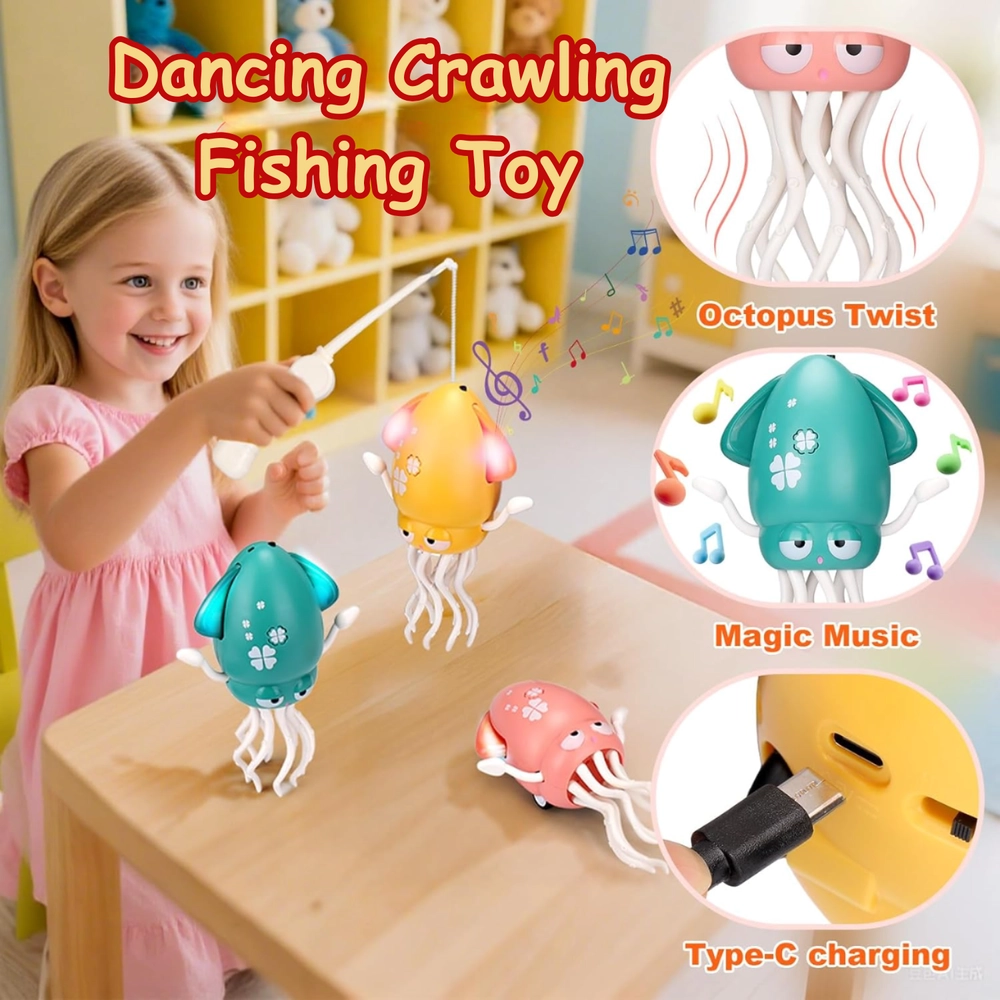 Dancing Squid - 6 Months & Above