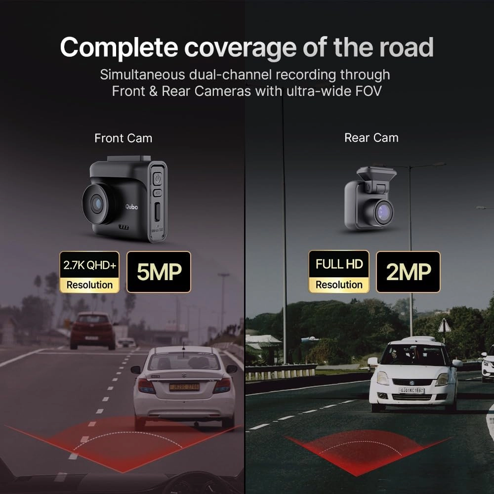 Dash Cam Pro 2.7K - 2560x1440