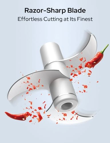 Mini Electric Chopper - 350ML USB Rechargeable