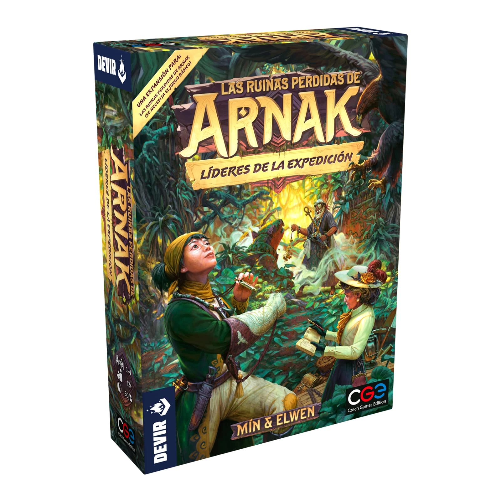 Devir The Lost Ruins of Arnak: Expedition Guide (Spanish)