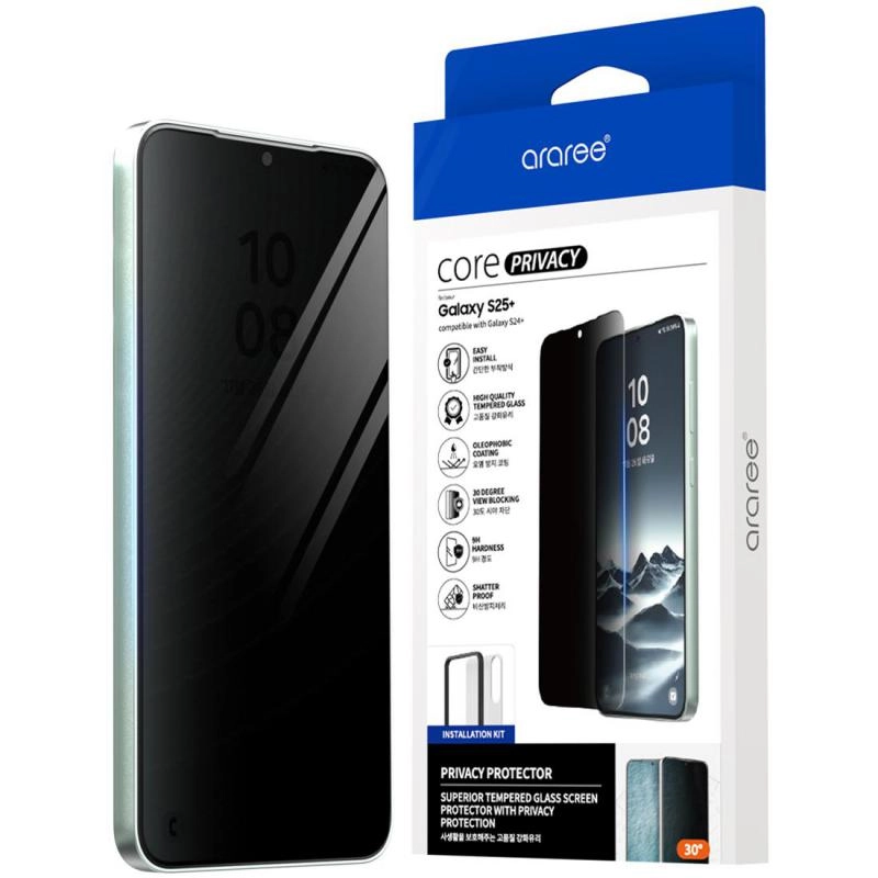 Privacy Tempered Glass Screen Protector for Samsung Galaxy S25 Edge