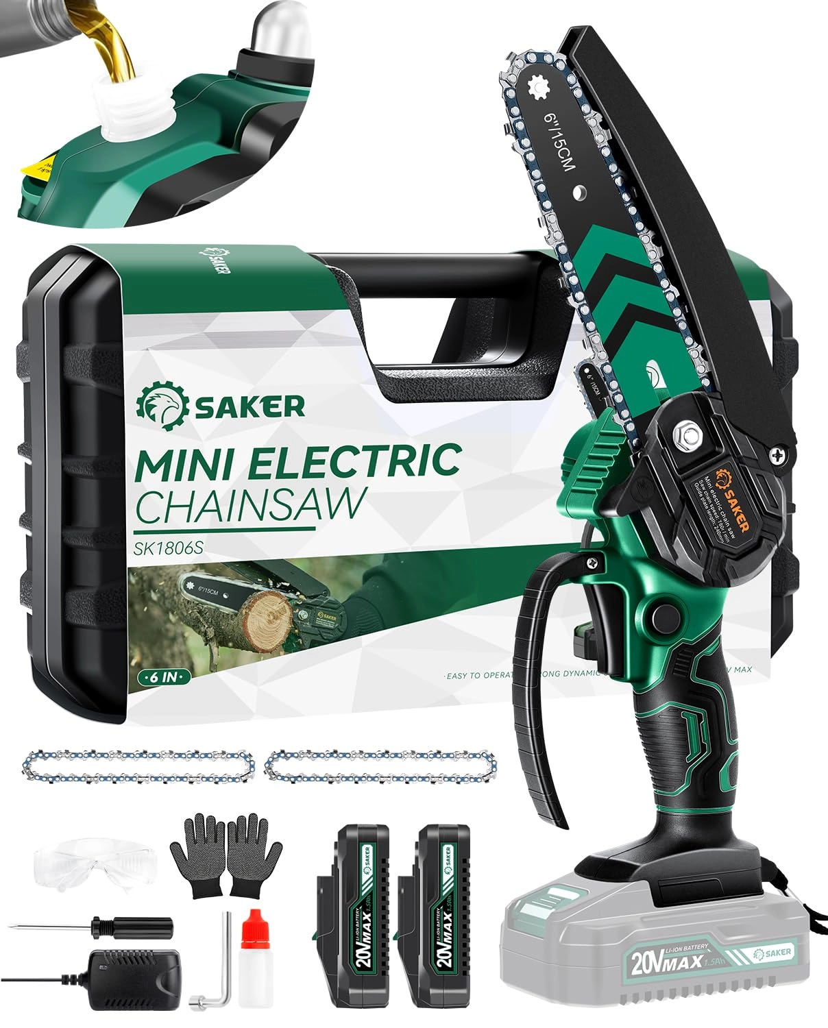 Mini Chainsaw - 550 Watts