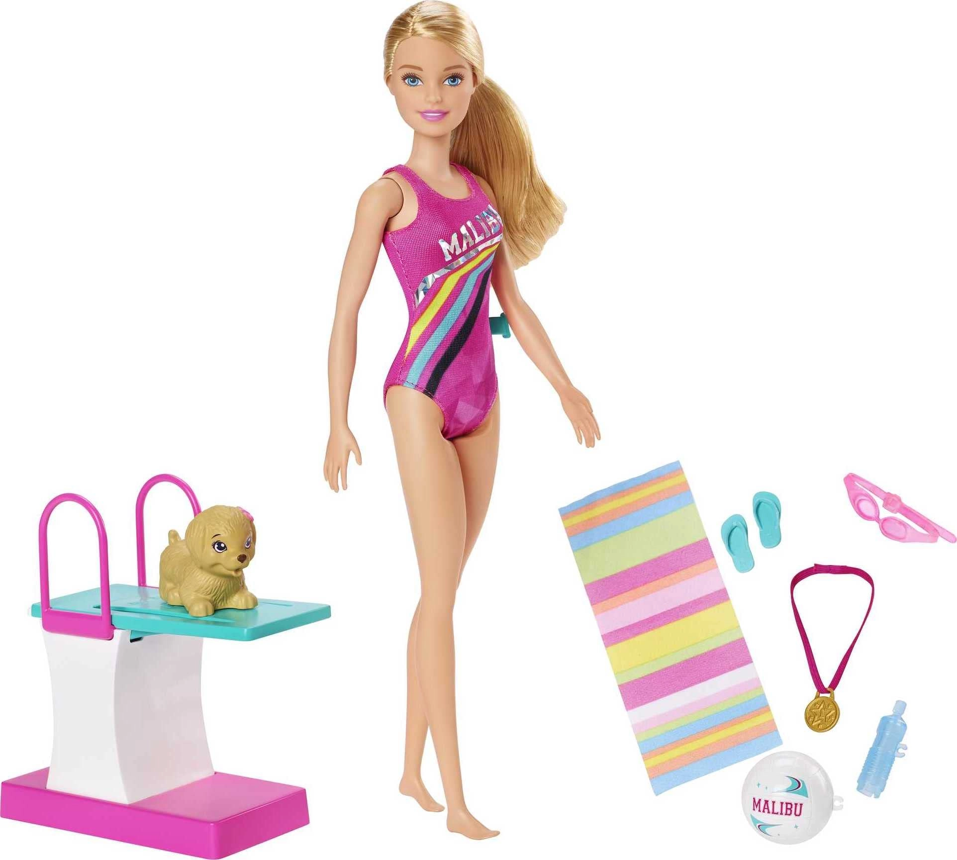 Barbie Sports Lead Doll - Swim 'n Dive