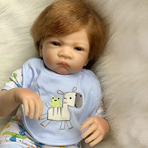 Rebirth Baby Doll - 20 Inch Vinyl Cotton Body Blue Eyes