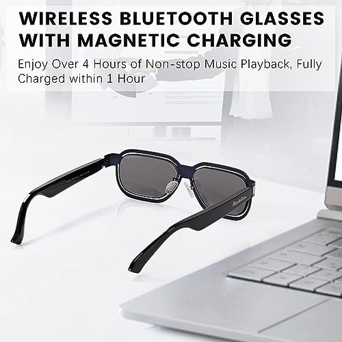 Bluetooth Glasses - Open-Ear UV400 5 Hours Music Playback