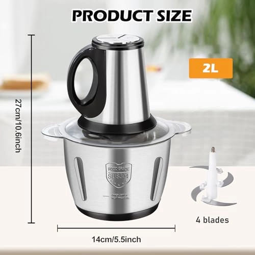 Electric Kitchen Chopper - 2L
