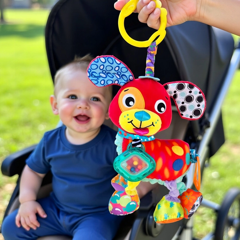 Activity Friend Crib And Stroller Toy - Penny Puppy - Suitable for 0 month & above