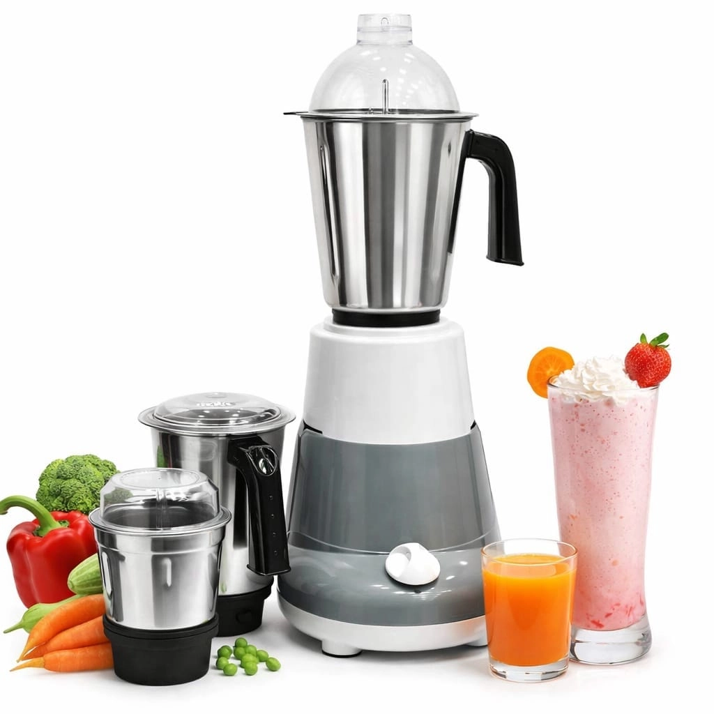 Nicsware Mixer Grinder Blender 3 in 1 - Stainless Steel Heavy Duty Powerful Motor