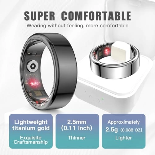 Smart Ring - Heart Rate Blood Oxygen Sleep