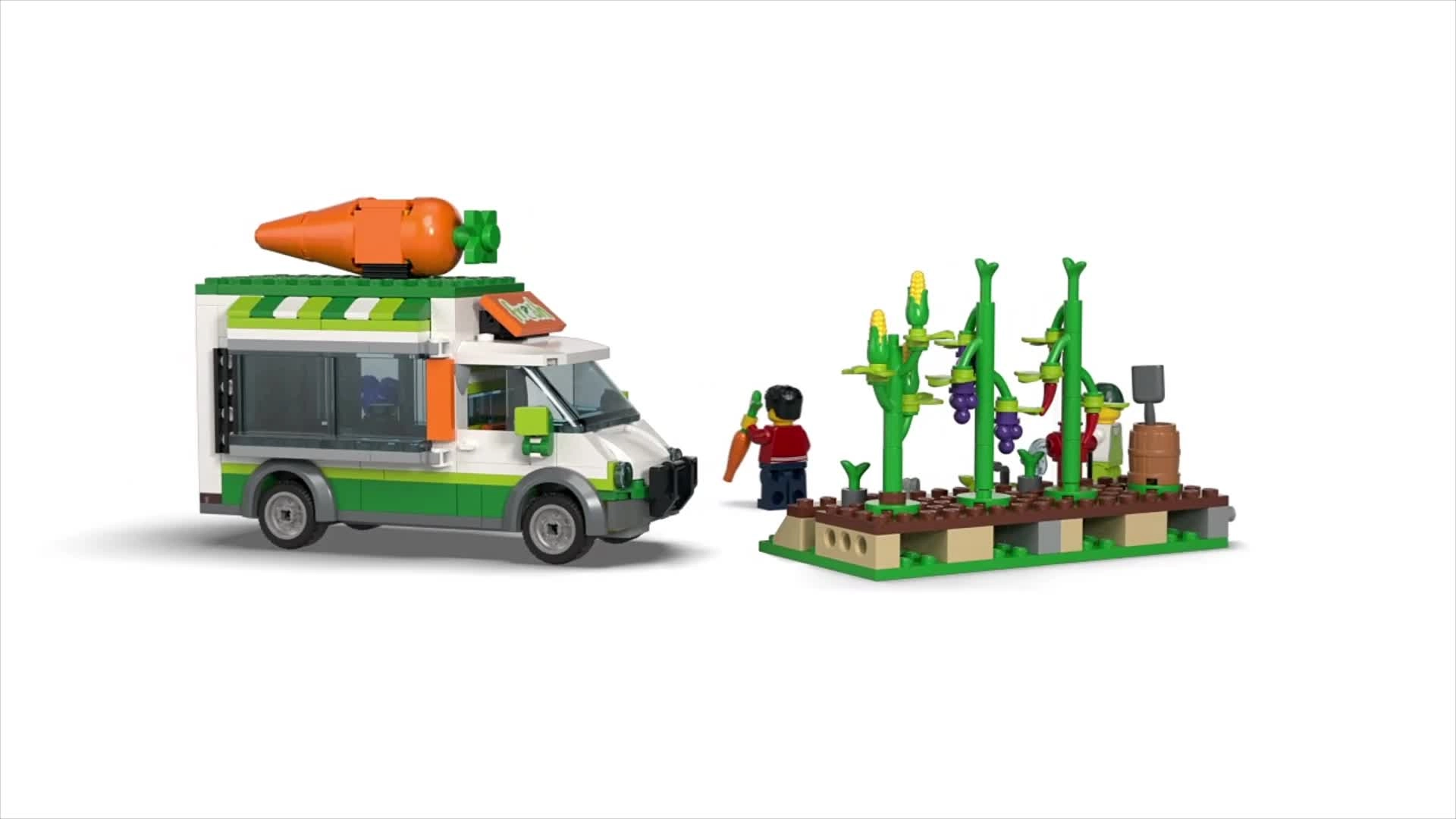 LEGO City Farmers Market Van (60345) - LEGO® CITY