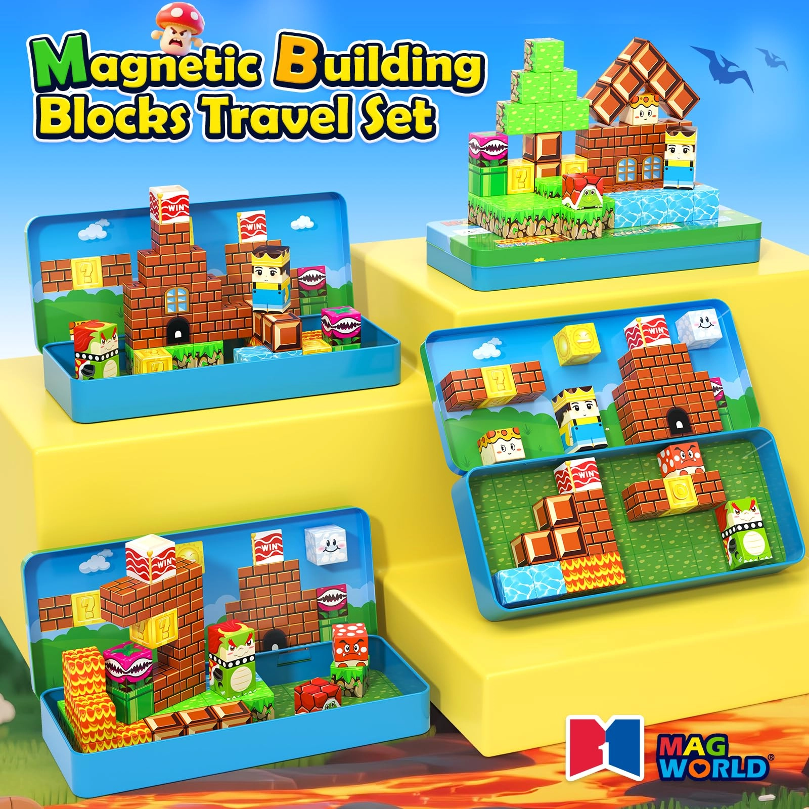 Magnetic Blocks - 40 pcs