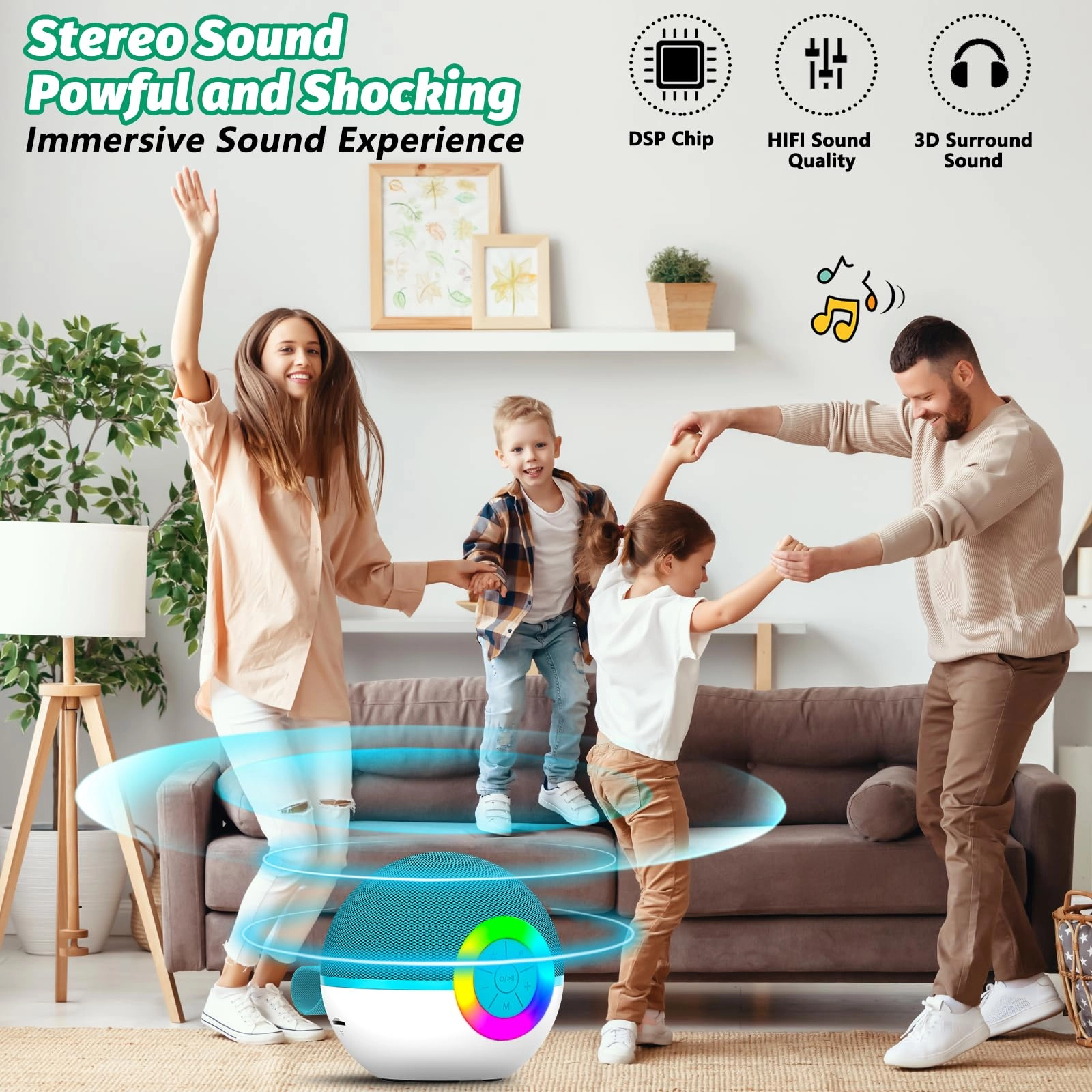 Mini Karaoke Machine - 2MIC