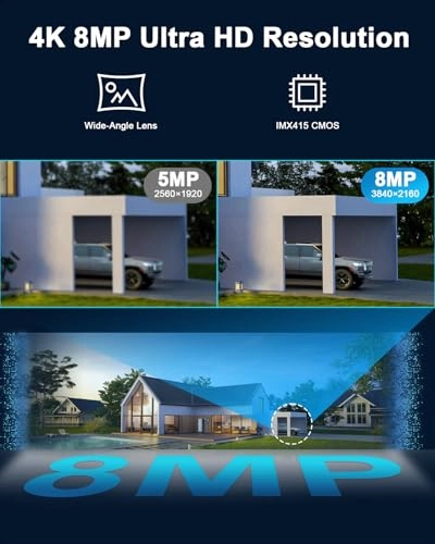 4K PTZ Security Camera