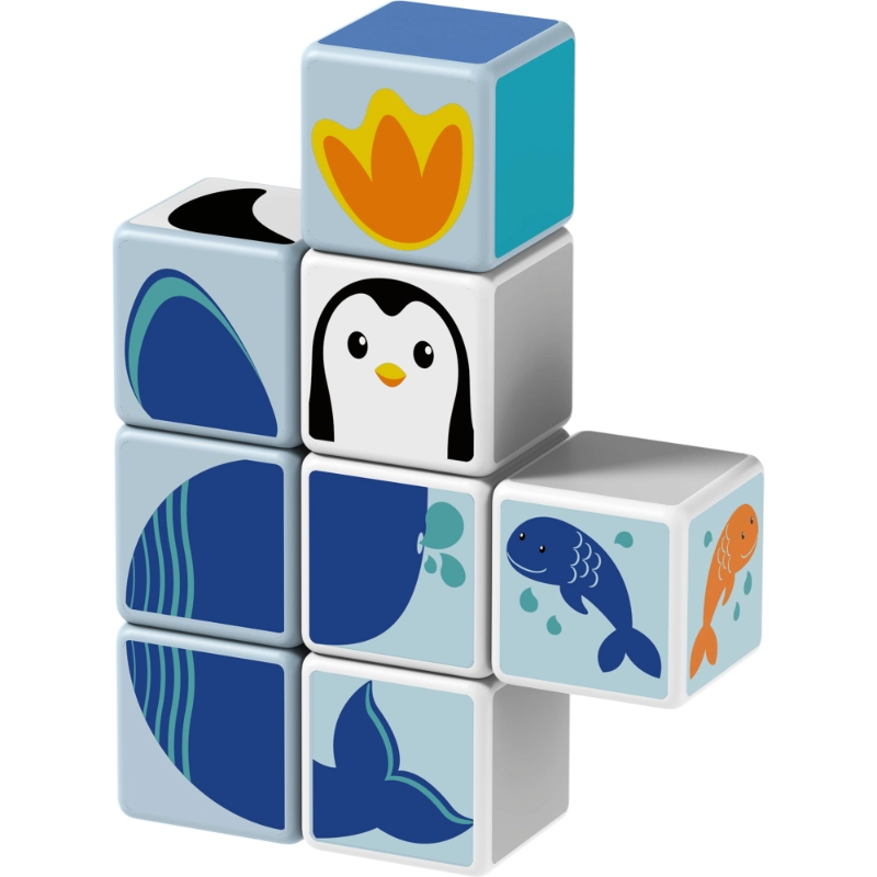 Printed Sea Animals Magicube - 18 Months 11 piece(s)