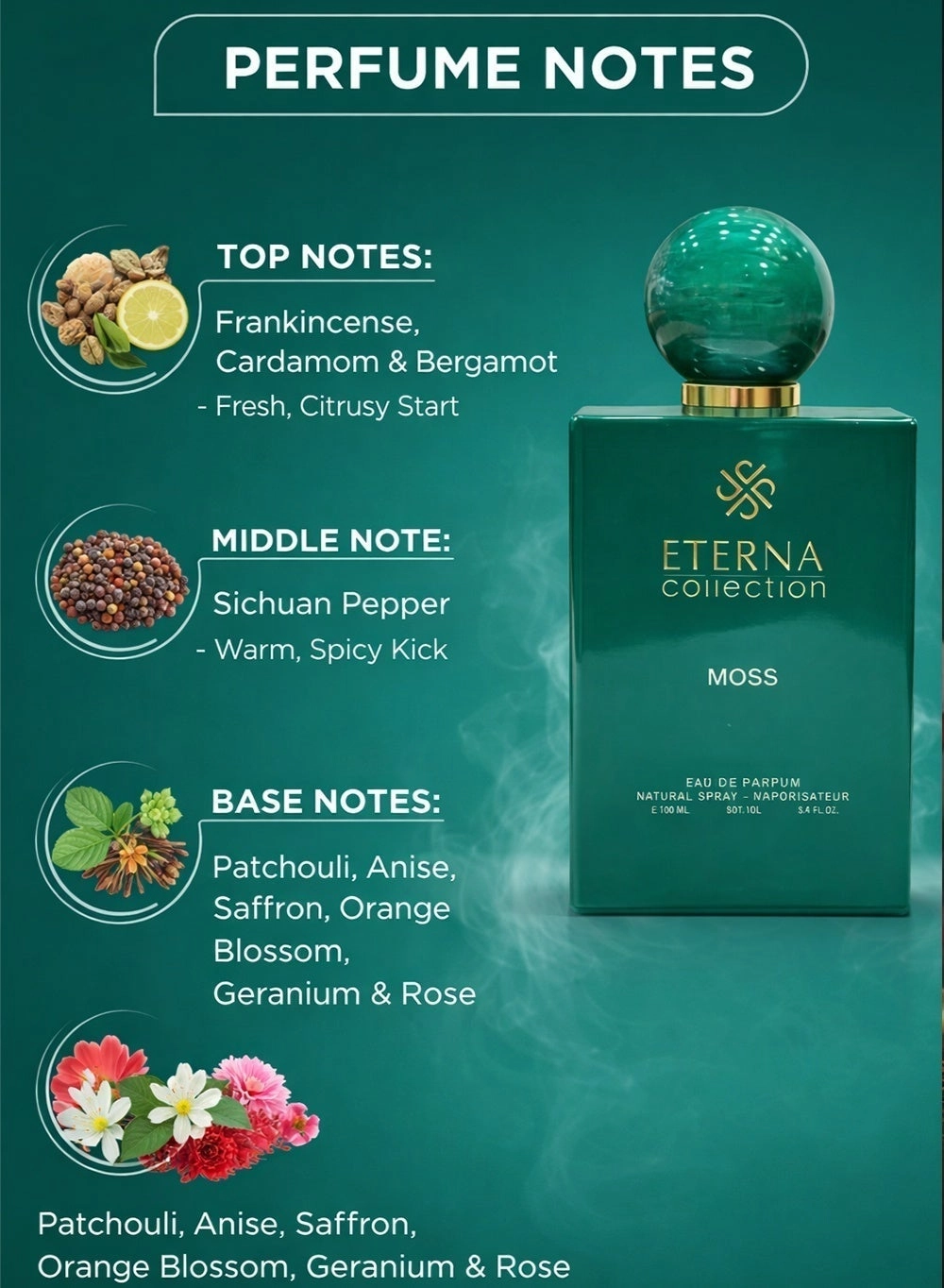 Divina Eterna Collection Moss Eau de Parfum 100ml
