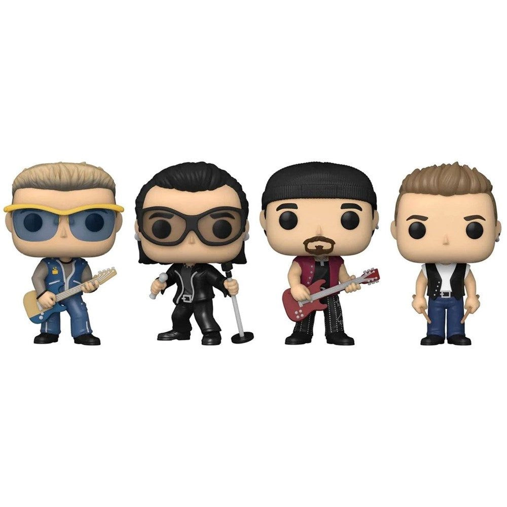 FUNKO POP! Rocks: U2 - ZooTV - 4 Pack Vinyl Figure