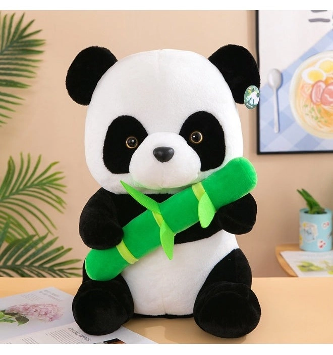 Anna Bamboo Leaf Panda - 30 cm