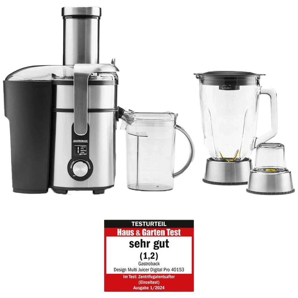 Gastroback Digital Pro Multi Design Juicer - 1500 W 1.5 L