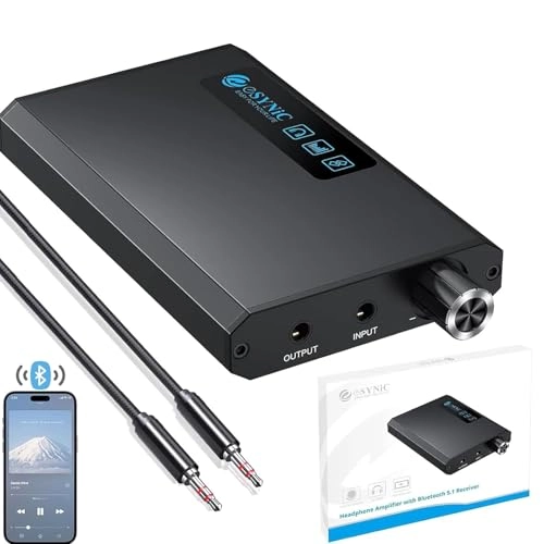 Headphone Amplifier - Bluetooth 5.1 3.5MM Rechargeable