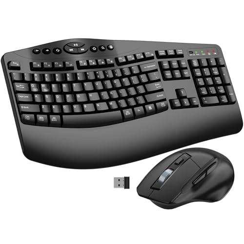 Keyboard and Mouse Combo - QWERTY Wireless